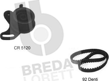 Breda Lorett KCD0189 - Zobsiksnas komplekts adetalas.lv