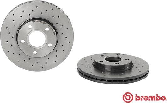 Brembo 09.9464.1X - Bremžu diski adetalas.lv