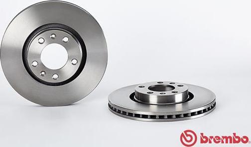 Brembo 09.9612.10 - Bremžu diski adetalas.lv