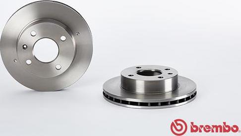 Brembo 09.4914.34 - Bremžu diski adetalas.lv