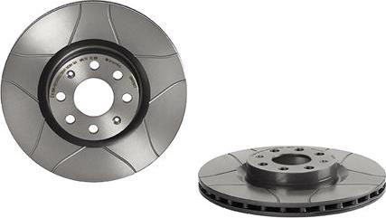 Brembo 09.4939.77 - Bremžu diski adetalas.lv