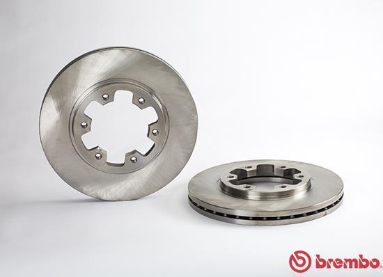 Brembo 09.5055.10 - Bremžu diski adetalas.lv