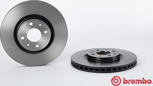 Brembo 09.5180.31 - Bremžu diski adetalas.lv