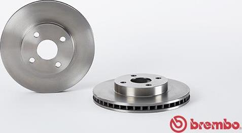 Brembo 09.5844.24 - Bremžu diski adetalas.lv