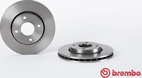 Brembo 09.5809.10 - Bremžu diski adetalas.lv