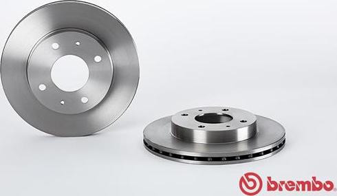 Brembo 09.5282.10 - Bremžu diski adetalas.lv