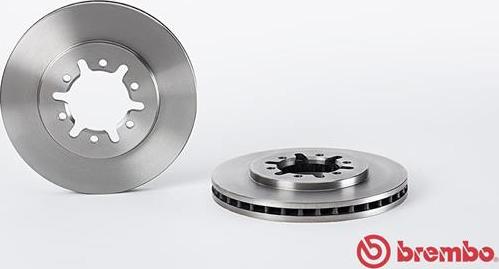 Brembo 09.6744.10 - Bremžu diski adetalas.lv