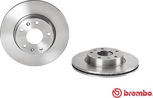 Brembo 09.8609.10 - Bremžu diski adetalas.lv