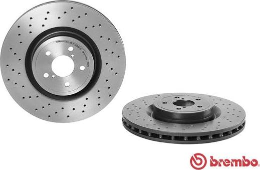 Brembo 09.7812.1X - Bremžu diski adetalas.lv