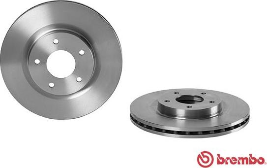 Brembo 09.A637.20 - Bremžu diski adetalas.lv