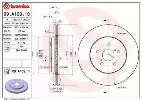 Alpha Brakes HTP-TY-150 - Bremžu diski adetalas.lv