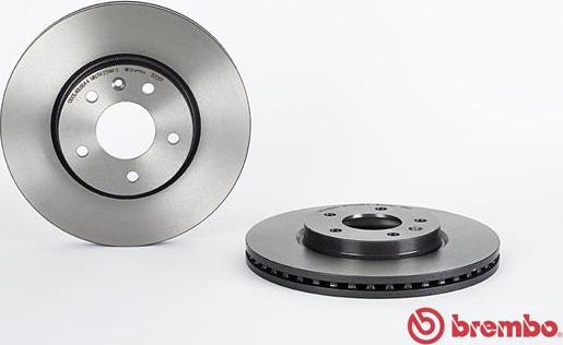 Brembo 09.B356.11 - Bremžu diski adetalas.lv