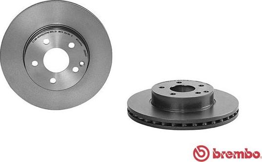 Brembo 09.B280.41 - Bremžu diski adetalas.lv