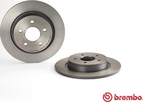 Brembo 08.9975.11 - Bremžu diski adetalas.lv