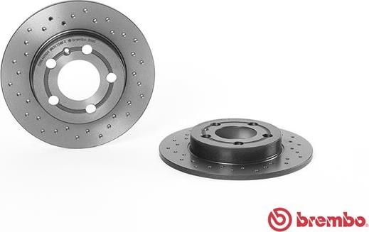 Brembo 08.9148.1X - Bremžu diski adetalas.lv