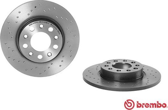 Brembo 08.9364.2X - Bremžu diski adetalas.lv