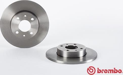 Brembo 08.4917.10 - Bremžu diski adetalas.lv