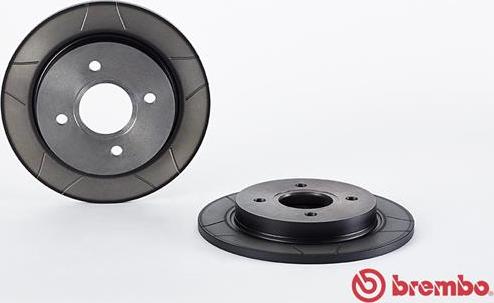 Brembo 08.4931.76 - Bremžu diski adetalas.lv