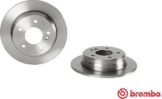 Brembo 08.4738.24 - Bremžu diski adetalas.lv