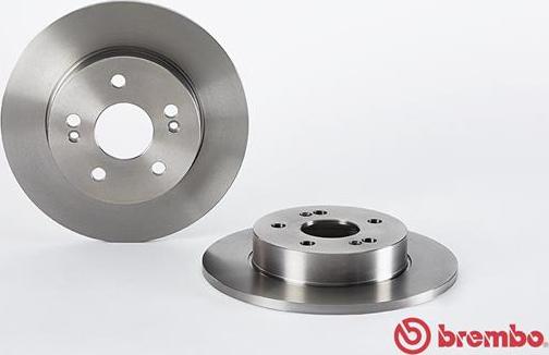 Brembo 08.5645.10 - Bremžu diski adetalas.lv