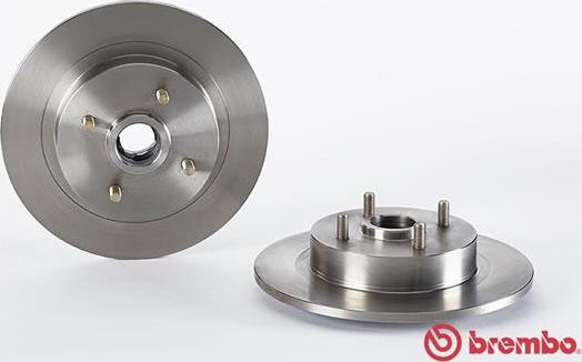 Brembo 08.5051.10 - Bremžu diski adetalas.lv