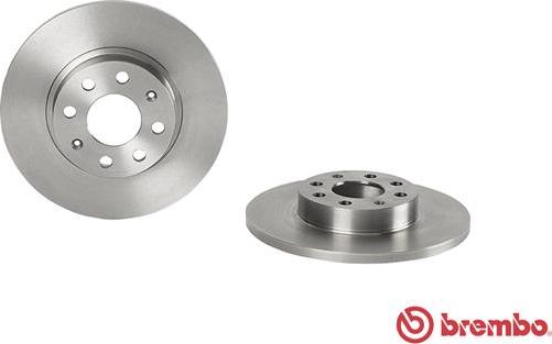 Brembo 08.5086.24 - Bremžu diski adetalas.lv