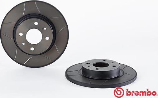 Brembo 08.5086.75 - Bremžu diski adetalas.lv