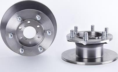 Brembo 08.3907.10 - Bremžu diski adetalas.lv