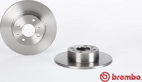 Brembo 08.3126.14 - Bremžu diski adetalas.lv