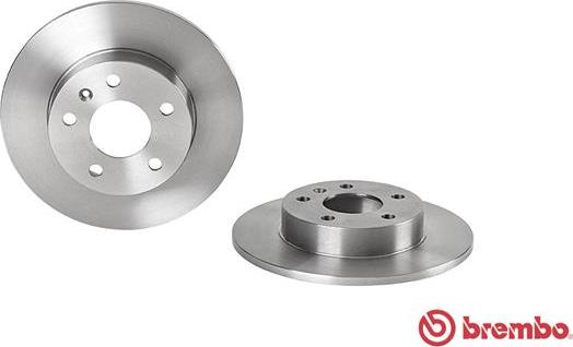 Brembo 08.7627.10 - Bremžu diski adetalas.lv