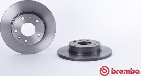 Brembo 08.7814.11 - Bremžu diski adetalas.lv