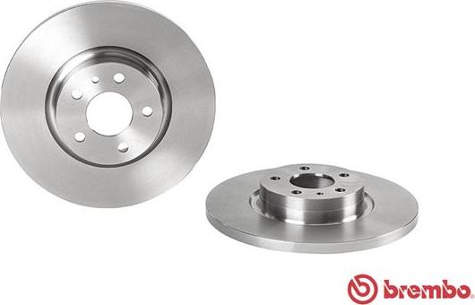 Brembo 08.7354.10 - Bremžu diski adetalas.lv