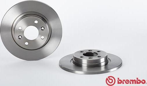 Brembo 08.A268.10 - Bremžu diski adetalas.lv