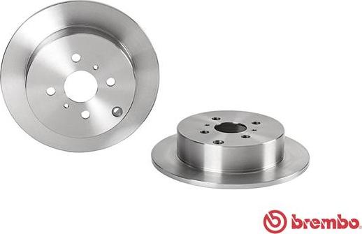 Brembo 08.A273.30 - Bremžu diski adetalas.lv