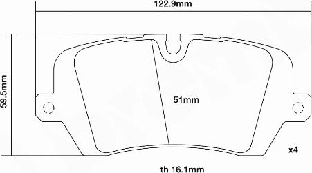 Brembo 07.B315.52 - Augstas veiktspējas bremžu uzliku komplekts adetalas.lv