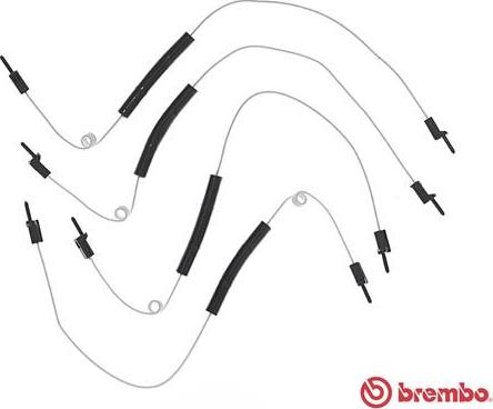 Brembo A 00 363 - Indikators, Bremžu uzliku nodilums adetalas.lv