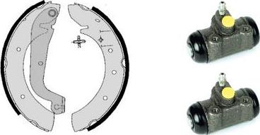 Brembo H 23 016 - Bremžu loku komplekts adetalas.lv