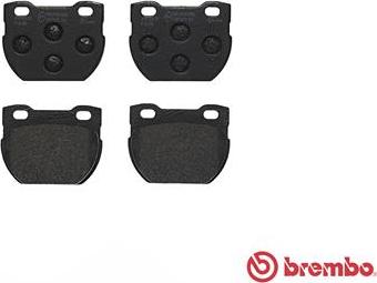 Brembo P 44 006 - Bremžu uzliku kompl., Disku bremzes adetalas.lv