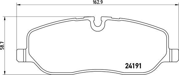 Brembo P 44 014 - Bremžu uzliku kompl., Disku bremzes adetalas.lv