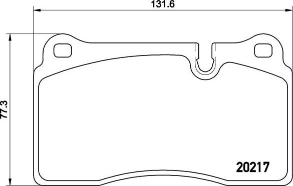 Brembo P 44 018 - Bremžu uzliku kompl., Disku bremzes adetalas.lv