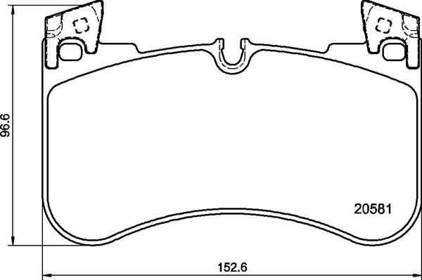 Brembo P 44 029 - Bremžu uzliku kompl., Disku bremzes adetalas.lv