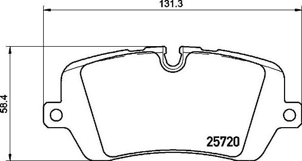 Brembo P 44 021 - Bremžu uzliku kompl., Disku bremzes adetalas.lv