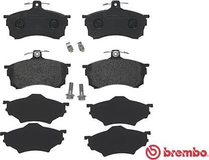 Brembo P 54 021 - Bremžu uzliku kompl., Disku bremzes adetalas.lv