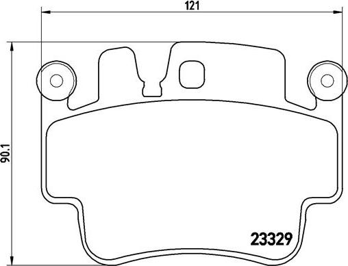 Brembo P 65 009 - Bremžu uzliku kompl., Disku bremzes adetalas.lv