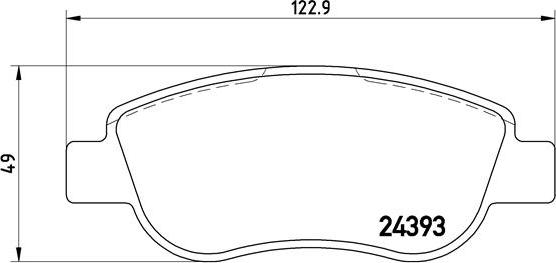 Magneti Marelli 363702161177 - Bremžu uzliku kompl., Disku bremzes adetalas.lv