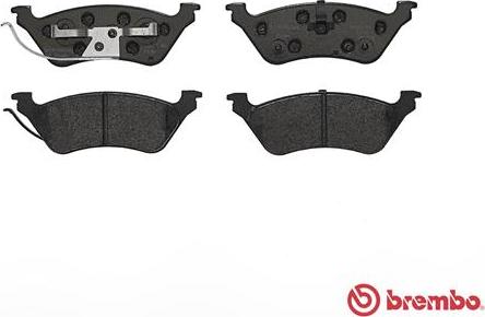 Brembo P 11 014 - Bremžu uzliku kompl., Disku bremzes adetalas.lv