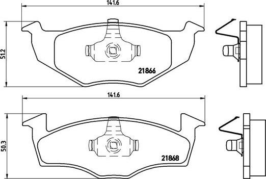 Brembo P 85 030 - Bremžu uzliku kompl., Disku bremzes adetalas.lv