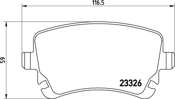 Brembo P 85 076 - Bremžu uzliku kompl., Disku bremzes adetalas.lv