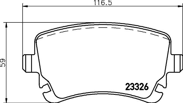 Brembo P 85 143 - Bremžu uzliku kompl., Disku bremzes adetalas.lv