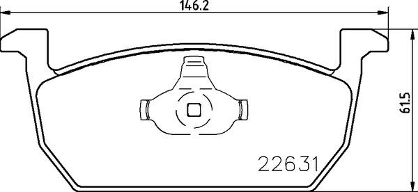 Brembo P 85 167 - Bremžu uzliku kompl., Disku bremzes adetalas.lv